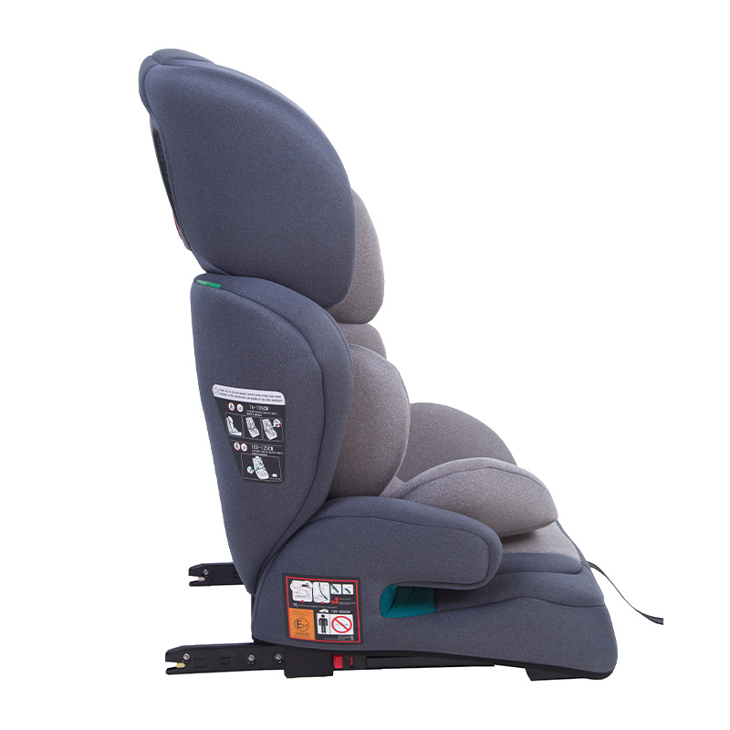 OG301A ISOFIX OEM قابل اعتماد با بالش محافظت بالا برای کودک 76-150 سانتی متر کودکان ایمنی صندلی ماشین