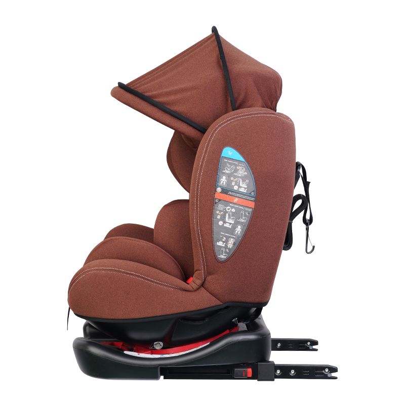 ZK701A صندلی ایمنی کودک ISOFIX 360 درجه گروه 0123 ECE R4404 برای 0-36 کیلوگرم 0-12 سال