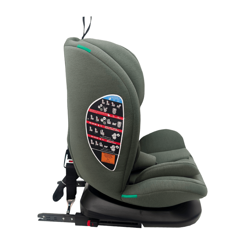 OG801A ECE R129 صندلی ماشین کودک 40-150 سانتی متر Isofix صندلی ایمنی کودک 360 درجه چرخش بزرگ برای بچه ها