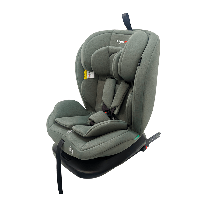 OG801A ECE R129 صندلی ماشین کودک 40-150 سانتی متر Isofix صندلی ایمنی کودک 360 درجه چرخش بزرگ برای بچه ها