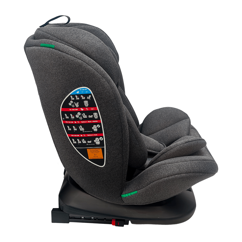 OG801A ECE R129 برای گروه کودک قابل تبدیل 40-150 سانتی متر 0 1 2 3 محدودیت صندلی ماشین با ISOFIX